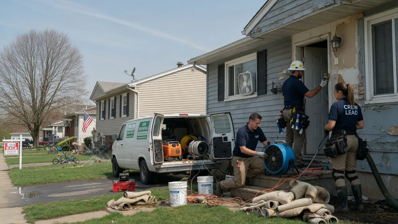 Flood Cleanup in Perkinsville, NY near me