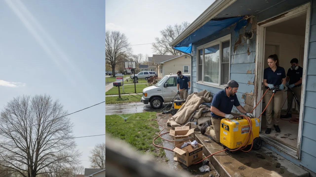 Basement Flood Cleanup in Perkinsville, NY near me